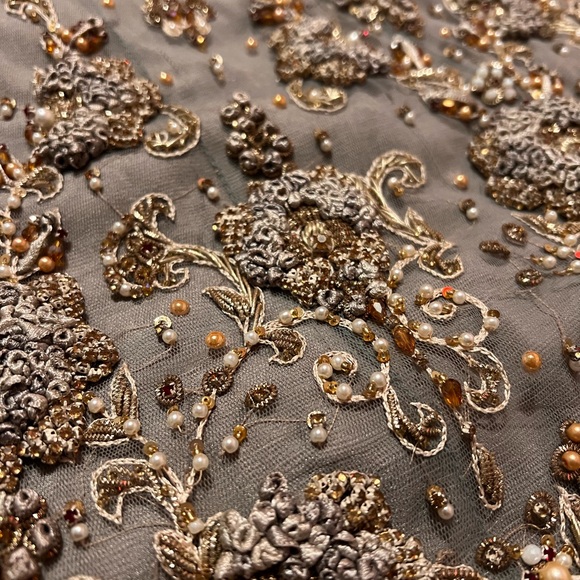 Formal wear beautiful embroidered shirt + dupatta! Never worn - Picture 2 of 5